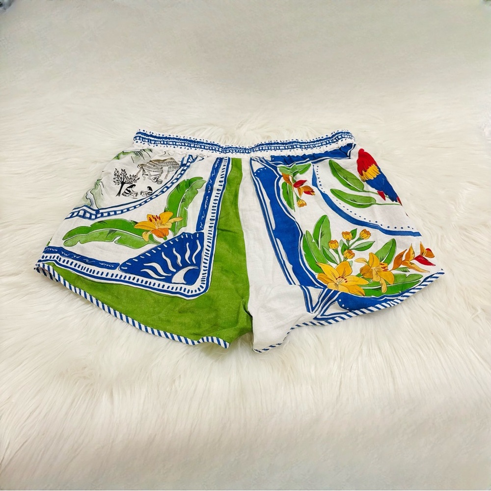 FARM Rio Tropical Destination Off-White Shorts - Picture 14 of 16